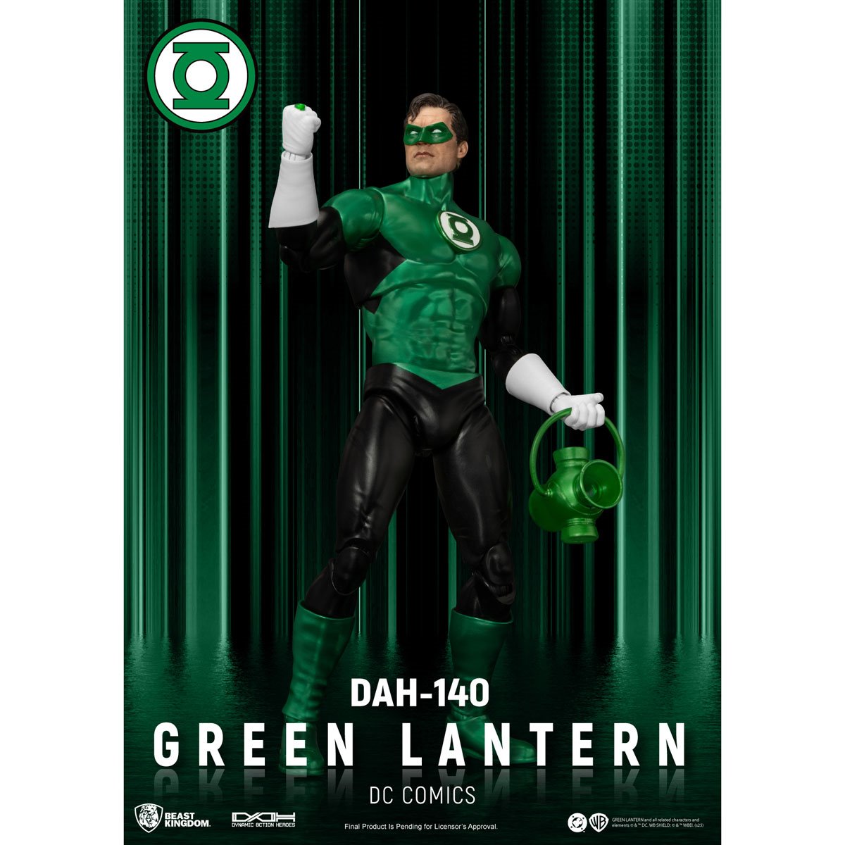 DC Comics Dynamic 8ction Heroes DAH-140 Green Lantern Action Figure Beast Kingdom