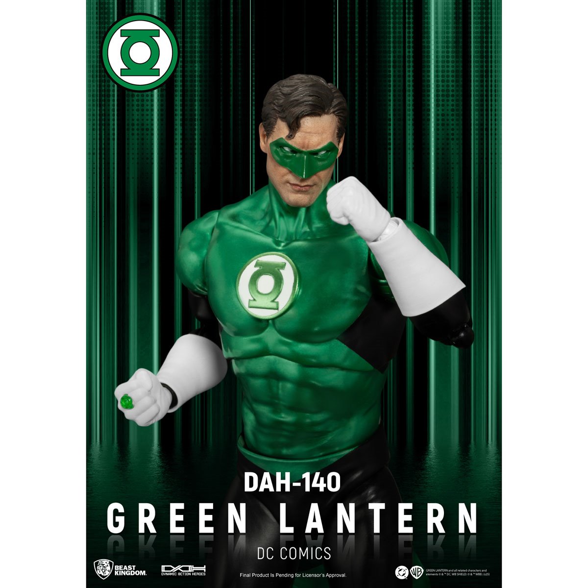 DC Comics Dynamic 8ction Heroes DAH-140 Green Lantern Action Figure Beast Kingdom
