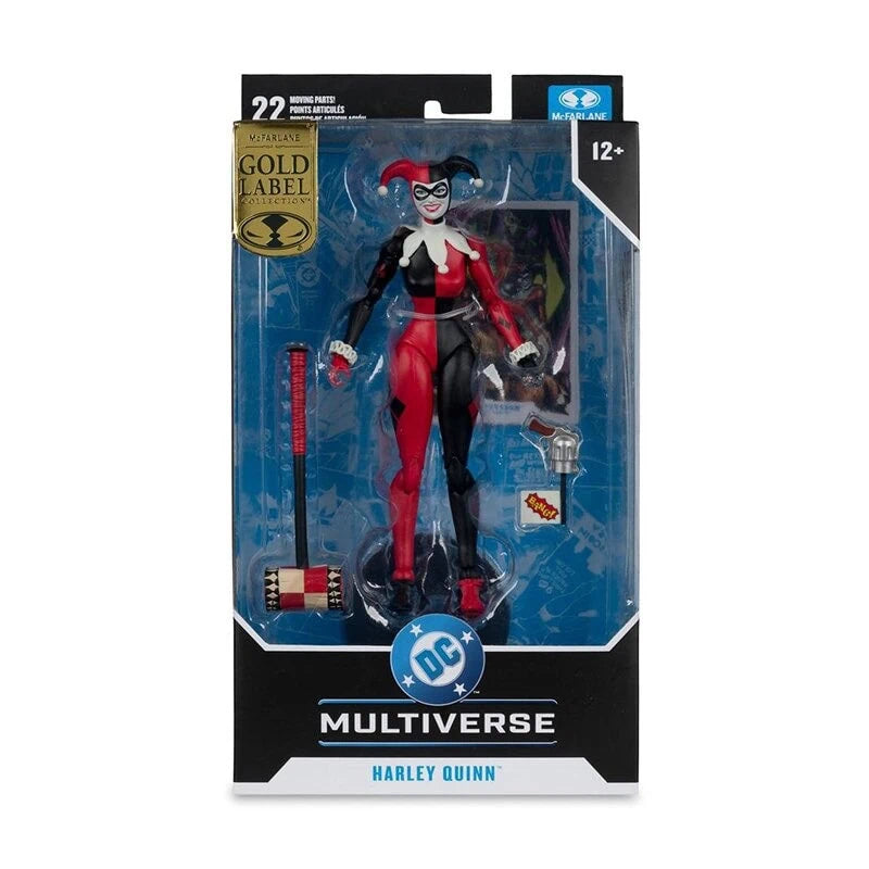PREVENTA DC Multiverse Harley Quinn (DC Classic) Gold Label McFarlane (Primer pago/anticipo)