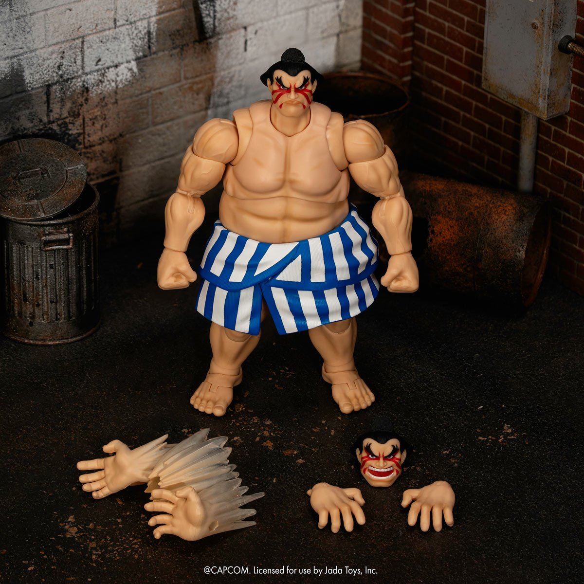 Ultra Street Fighter II E. Honda Jada Toys
