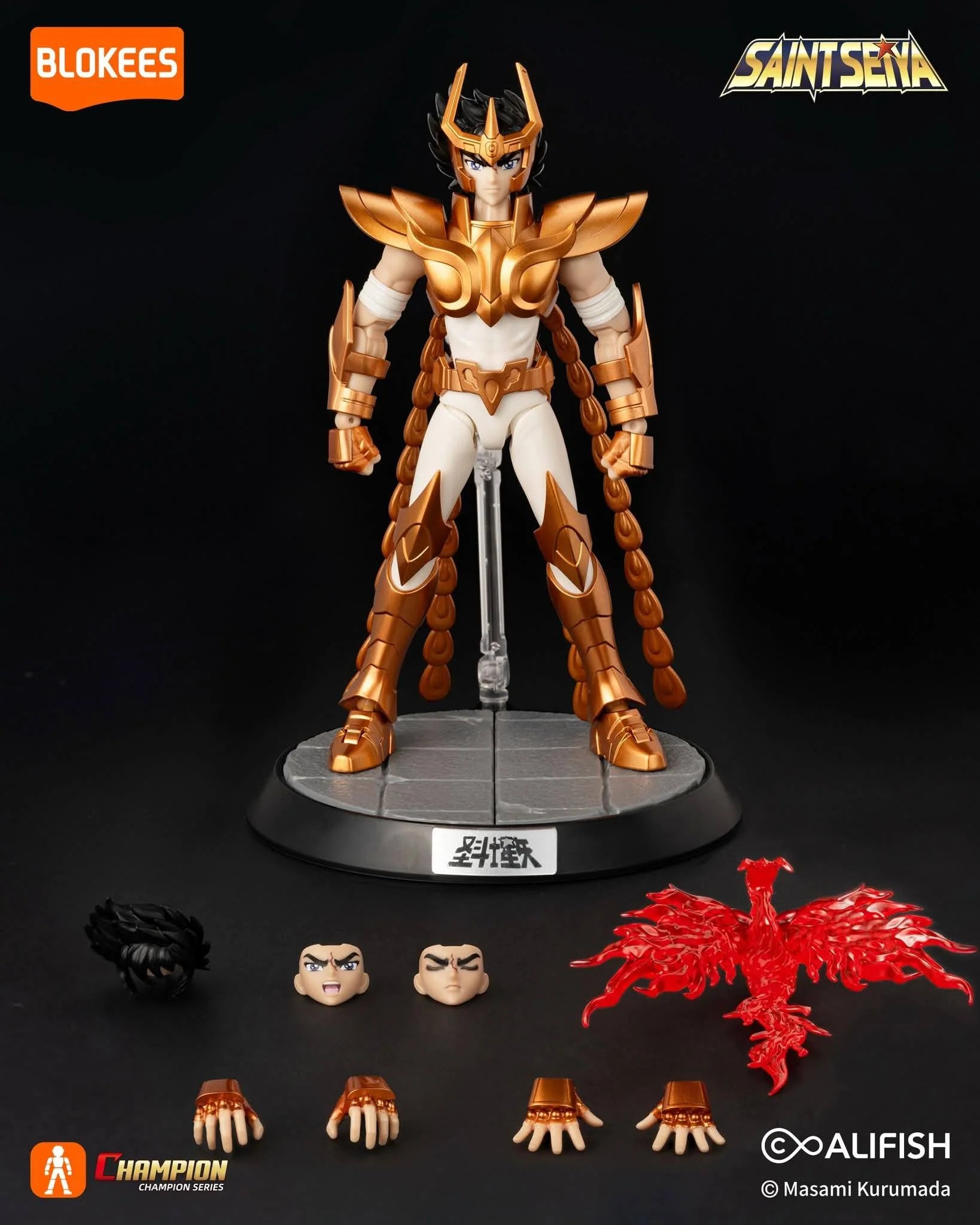 Saint Seya Champion Class Ikki de Fenix Manga Edition Model Kit Blokees