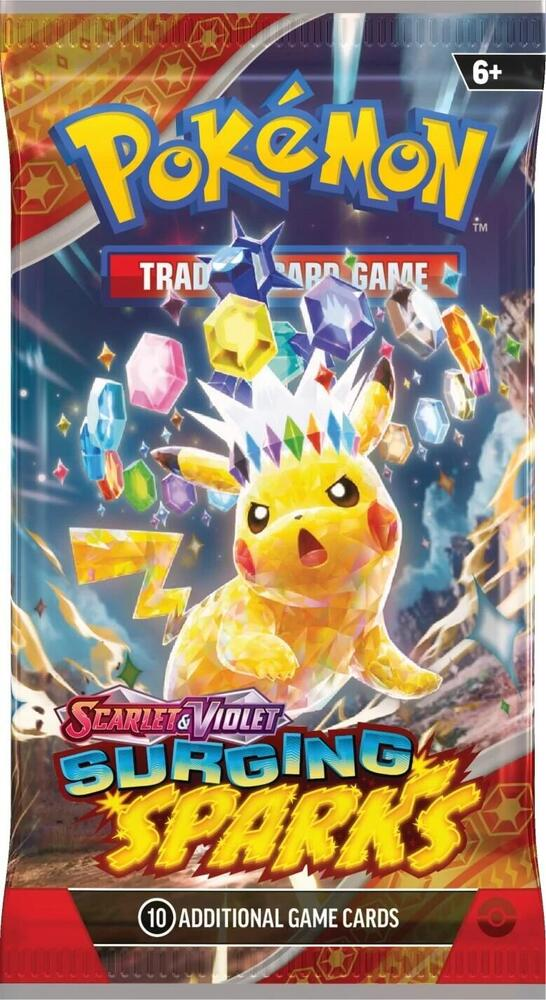 Pokemon TCG Scarlet and Violet Surging Sparks (sobre)