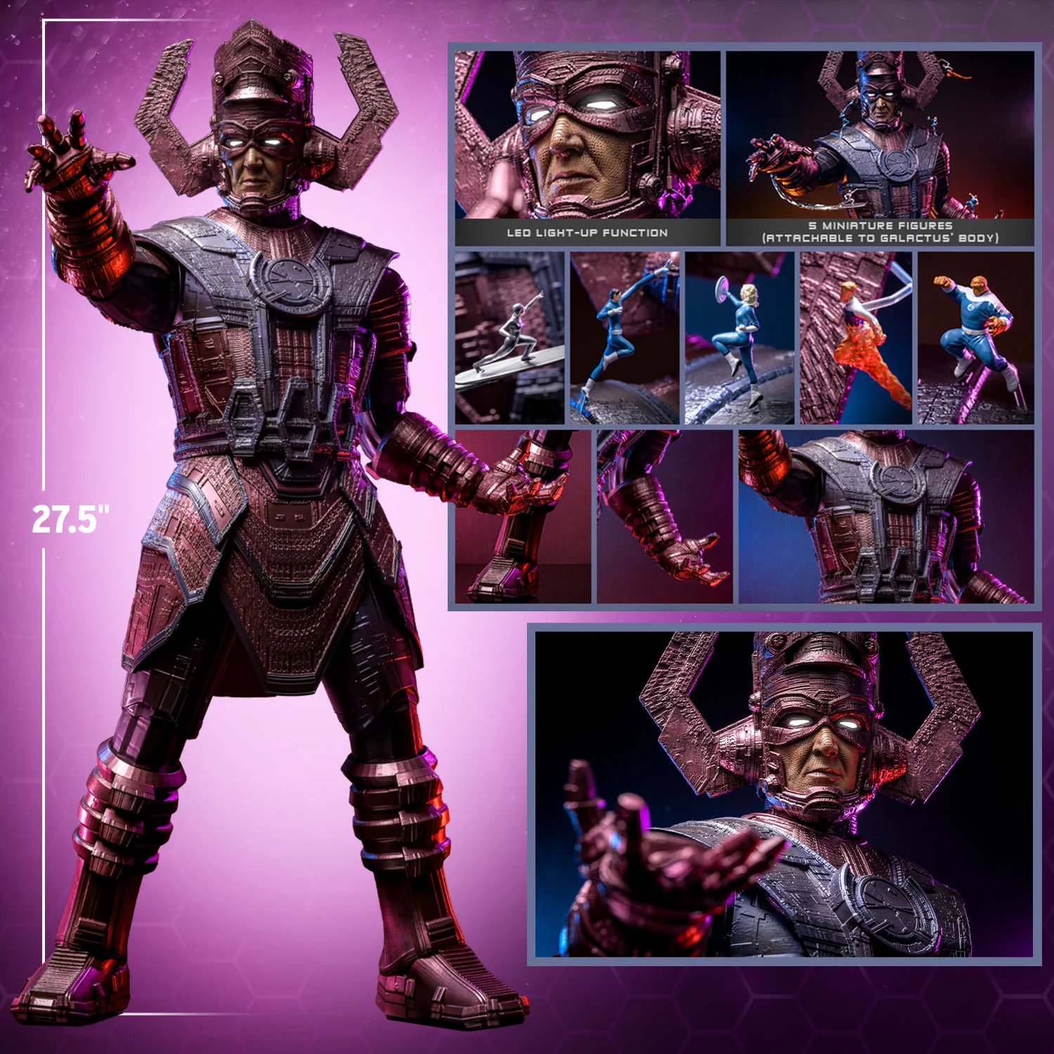 PREVENTA Fantastic Four: First Steps Galactus Masterpiece 1/6 scale Hot Toys (Primer pago/anticipo)