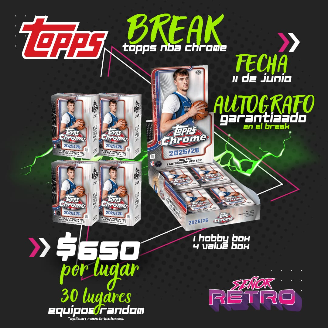 Spot Break Topps Chrome NBA 25/26 #1