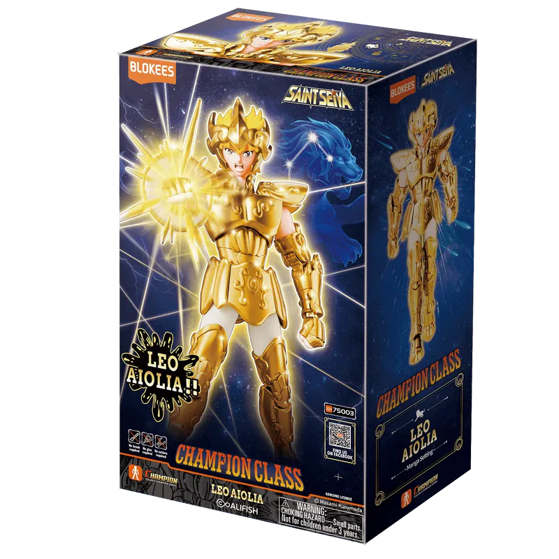 Saint Seya Champion Class Leo Aiola Model Kit Blokees