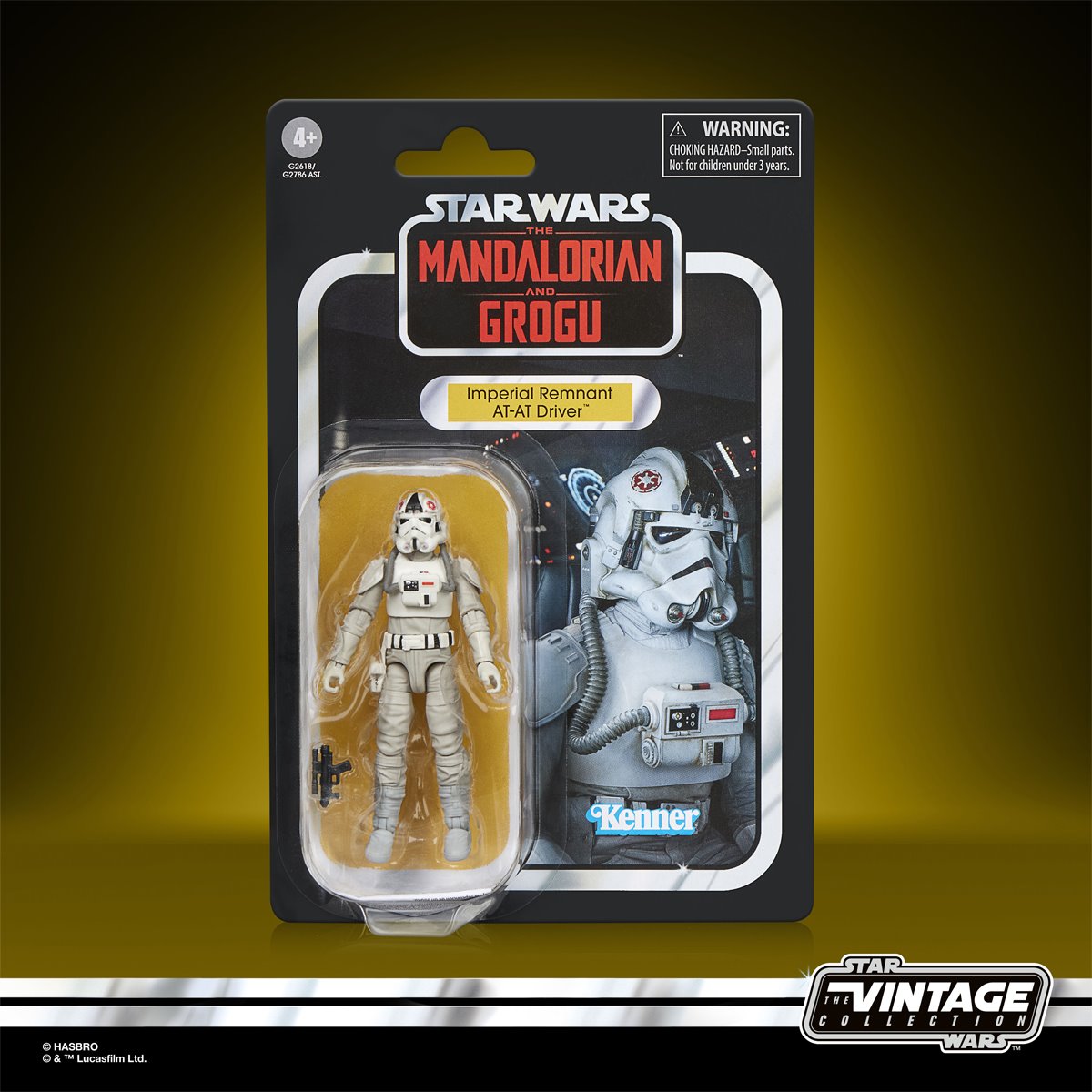 Star Wars The Vintage Collection Imperial Remnant AT-AT Driver (The Mandalorian and Grogu) Hasbro