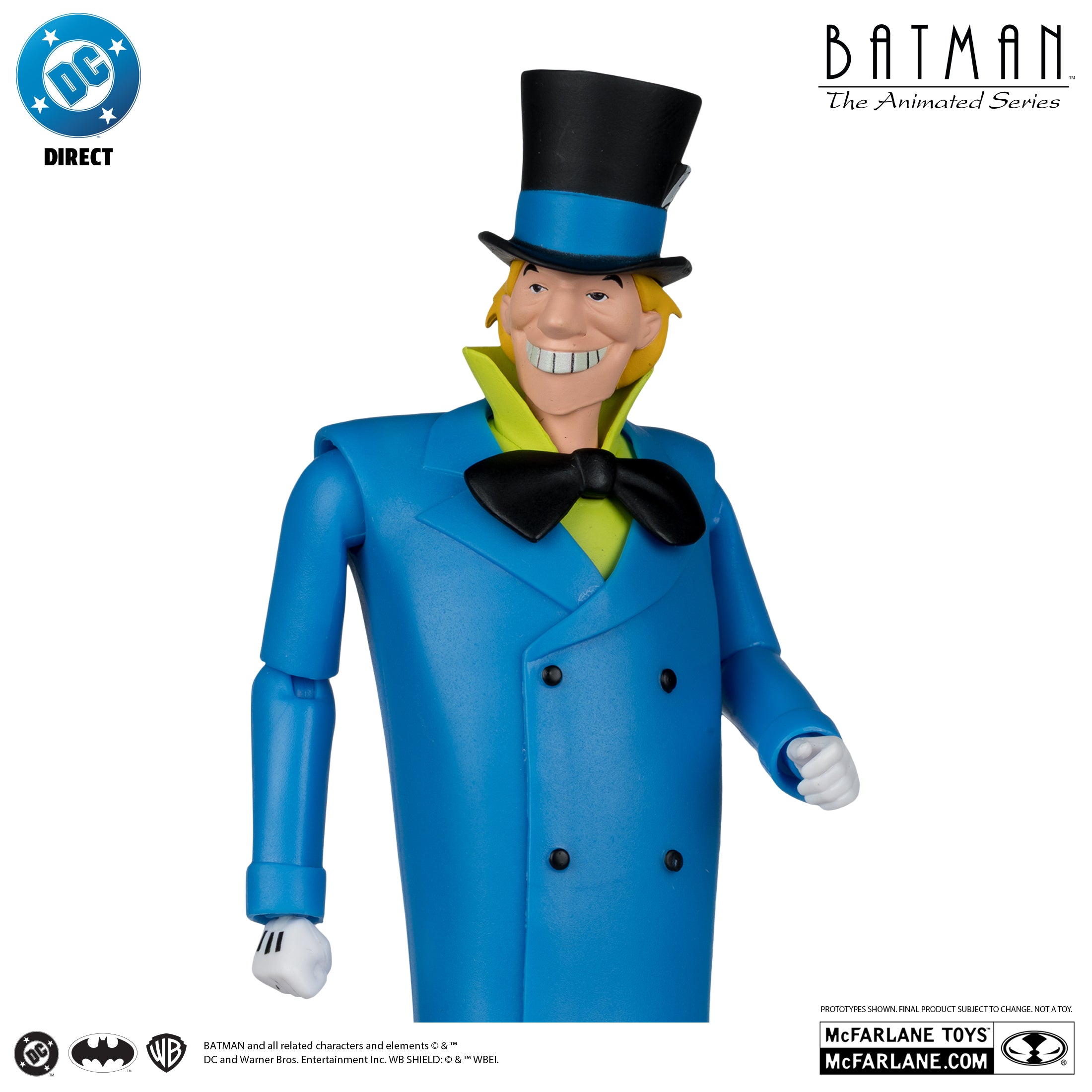 DC Direct Batman The Animated Series Jervis Tetch (Mad Hatter) (Collect to Build: Clock King) McFarlane