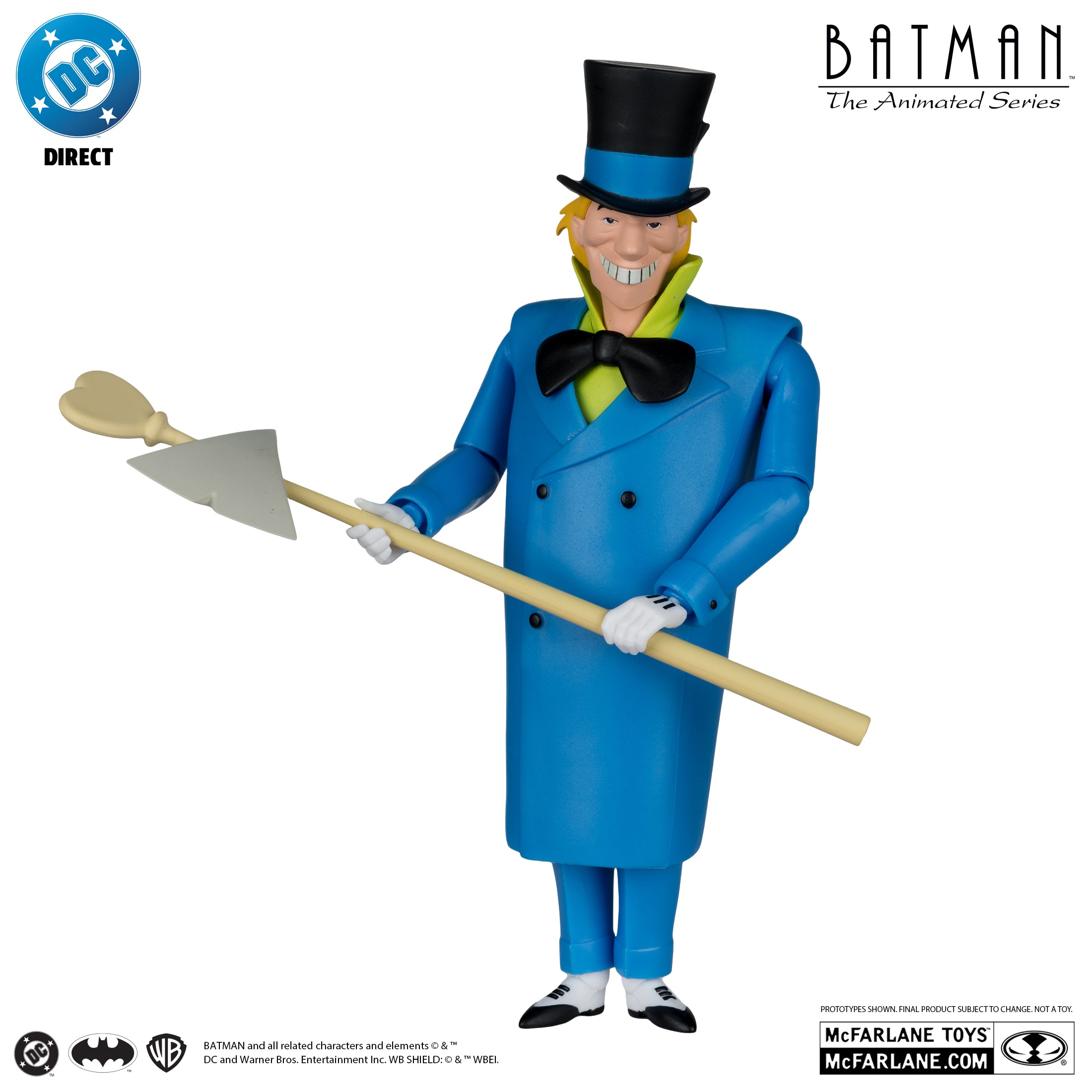 DC Direct Batman The Animated Series Jervis Tetch (Mad Hatter) (Collect to Build: Clock King) McFarlane