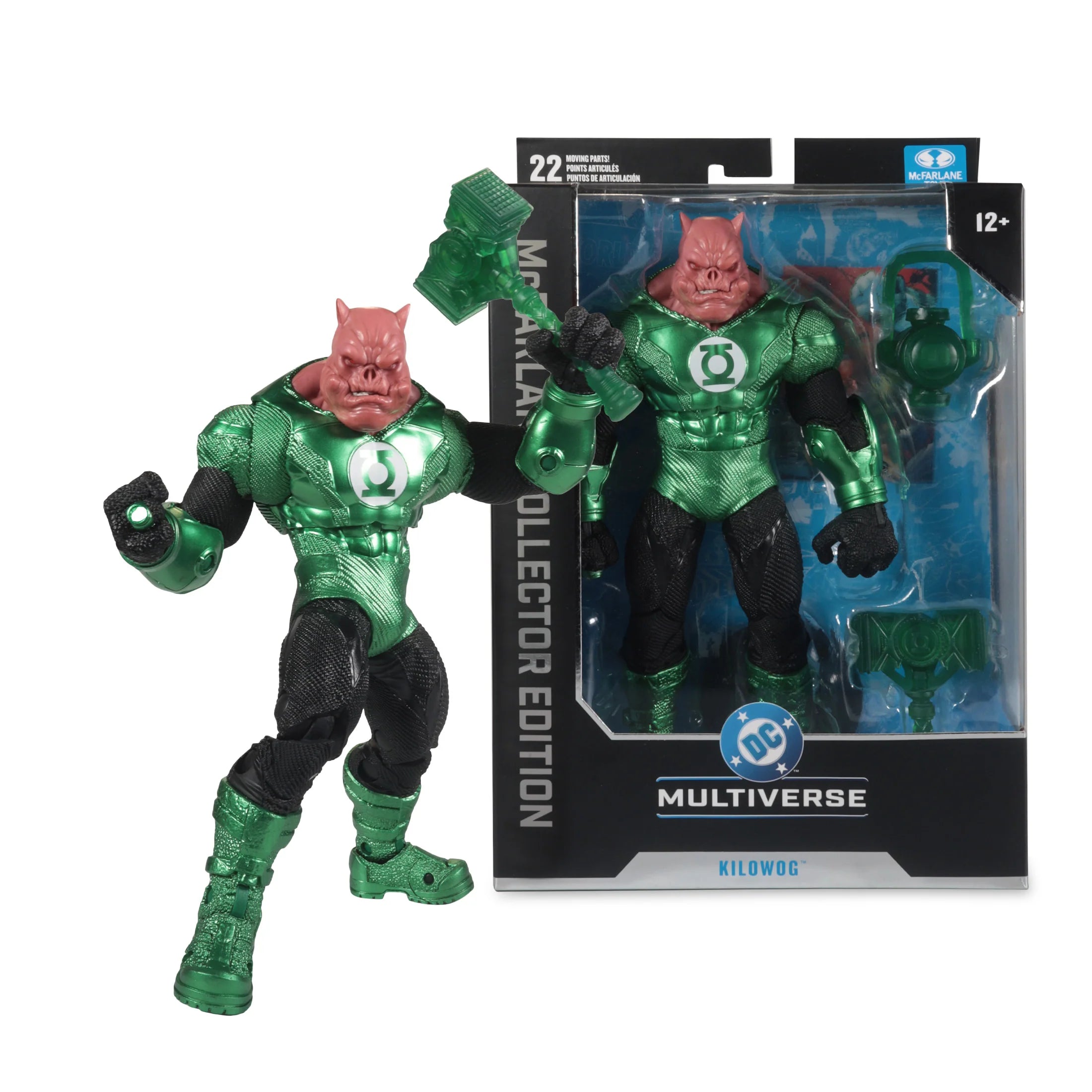PREVENTA DC Multiverse Kilowog (Green Lantern) Exclusivo Collector Edition McFarlane (Primer pago/anticipo)