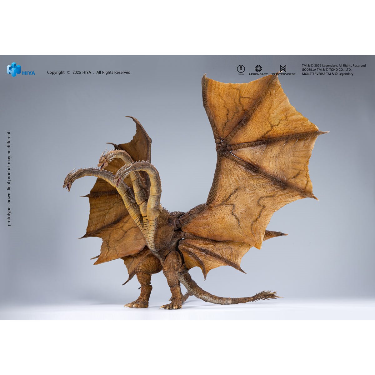 Godzilla: King of the Monsters King Ghidorah 2.0 Exquisite Basic Hiya Toys