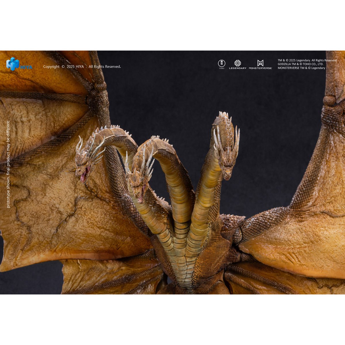Godzilla: King of the Monsters King Ghidorah 2.0 Exquisite Basic Hiya Toys