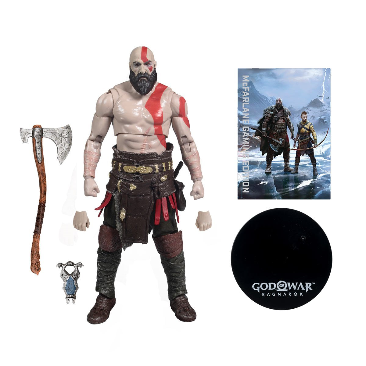 PREVENTA God of War Ragnarock Kratos Gaming Edition McFarlane (Primer pago/anticipo)