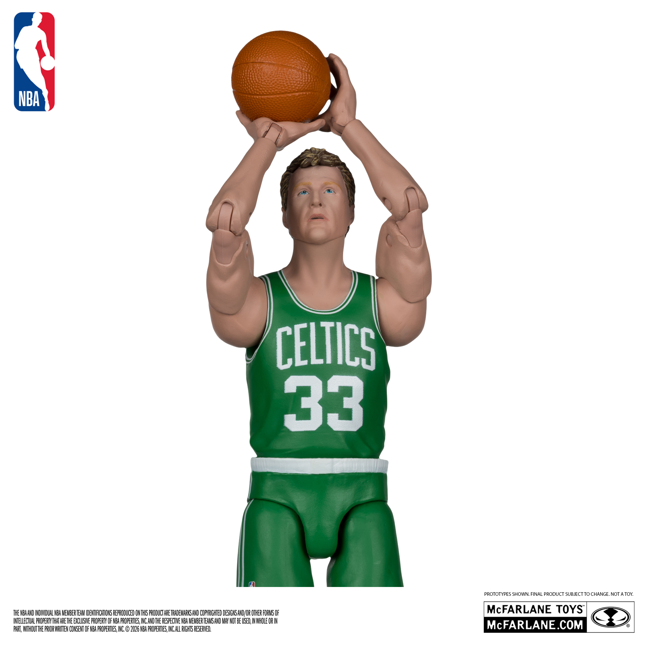 PREVENTA McFarlane's Sportspicks Legends Series Larry Bird (Boston Celtics) McFarlane (Primer pago/anticipo)