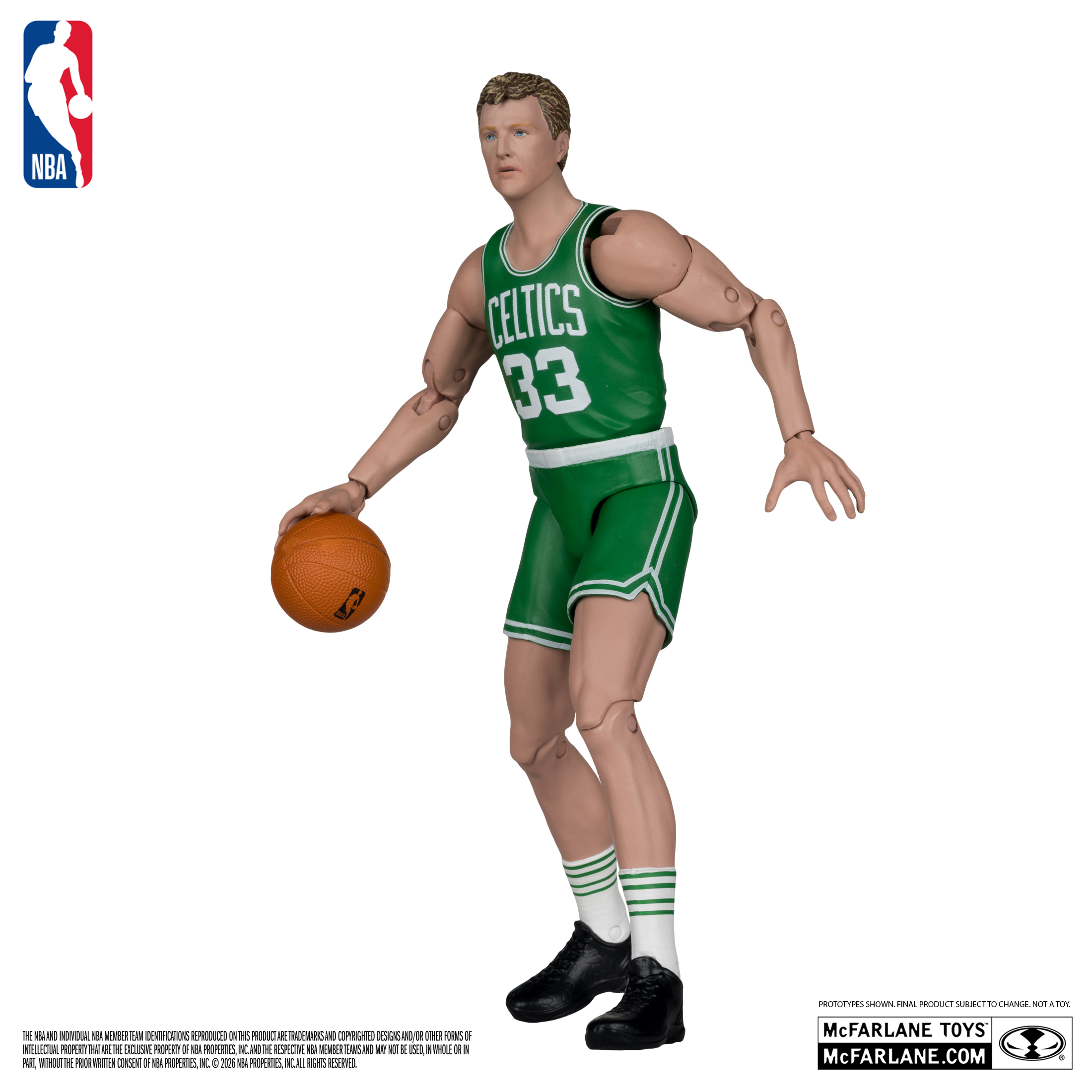 PREVENTA McFarlane's Sportspicks Legends Series Larry Bird (Boston Celtics) McFarlane (Primer pago/anticipo)