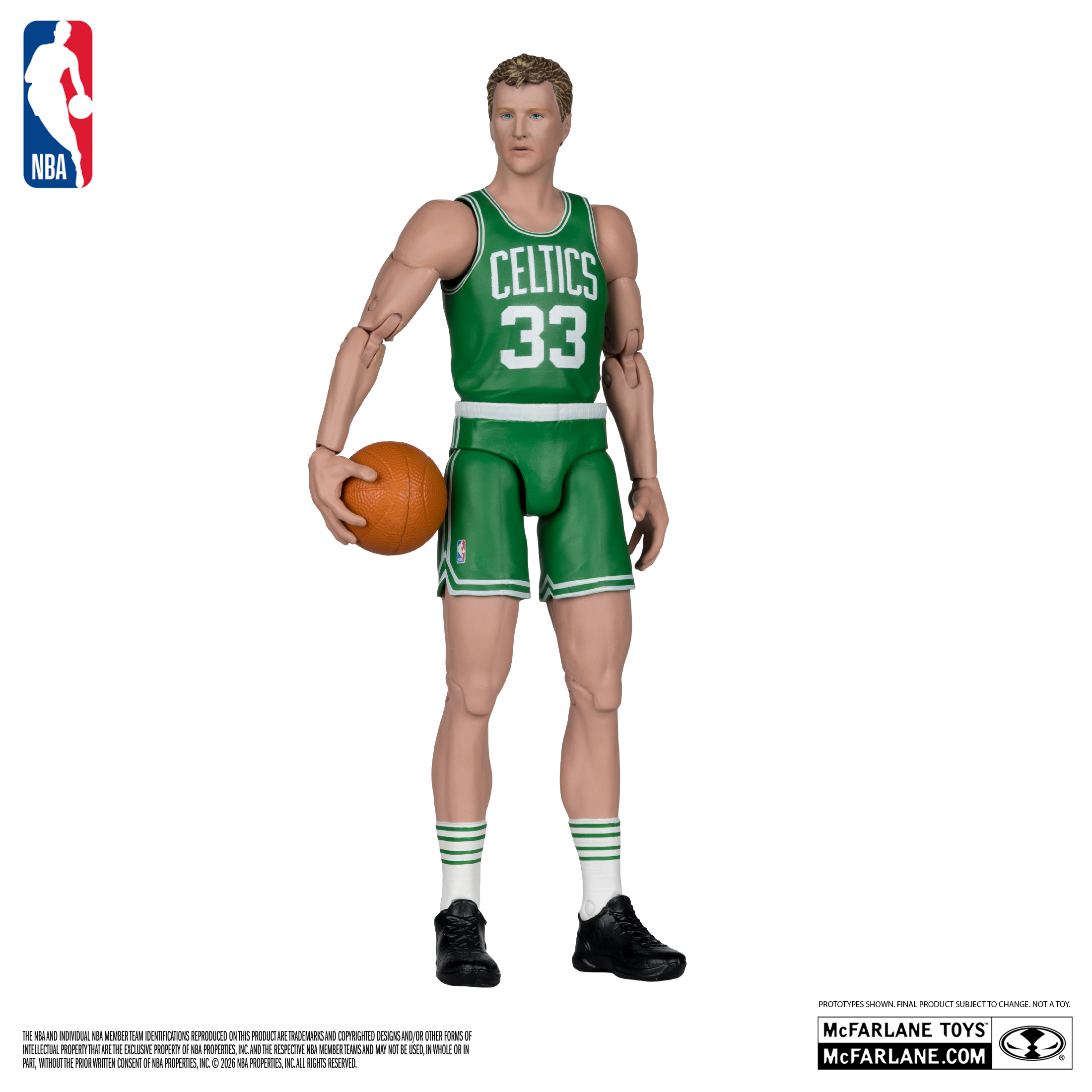 PREVENTA McFarlane's Sportspicks Legends Series Larry Bird (Boston Celtics) McFarlane (Primer pago/anticipo)