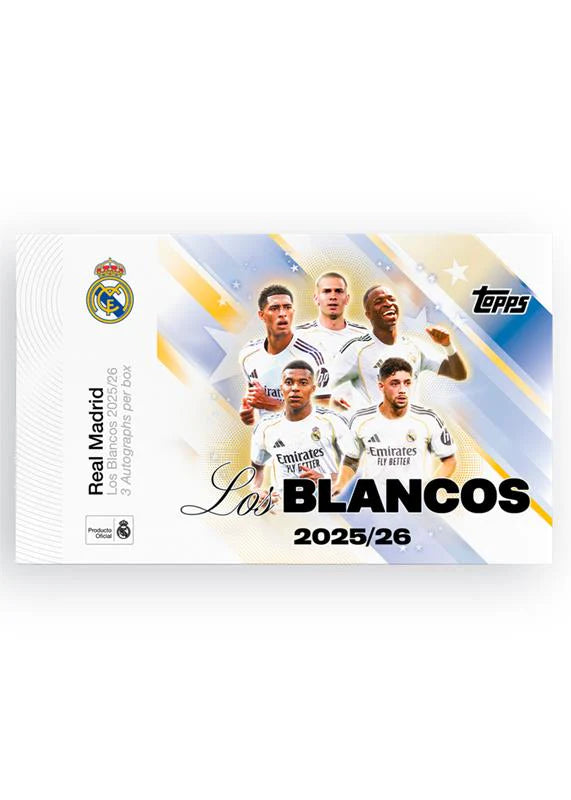 PREVENTA Topps Los Blancos Real Madrid 2025/26 (Primer pago/anticipo)