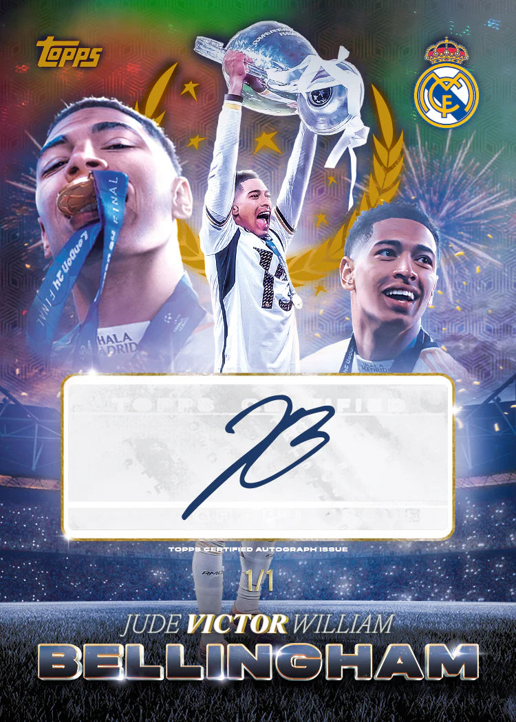 PREVENTA Topps Los Blancos Real Madrid 2025/26 (Primer pago/anticipo)