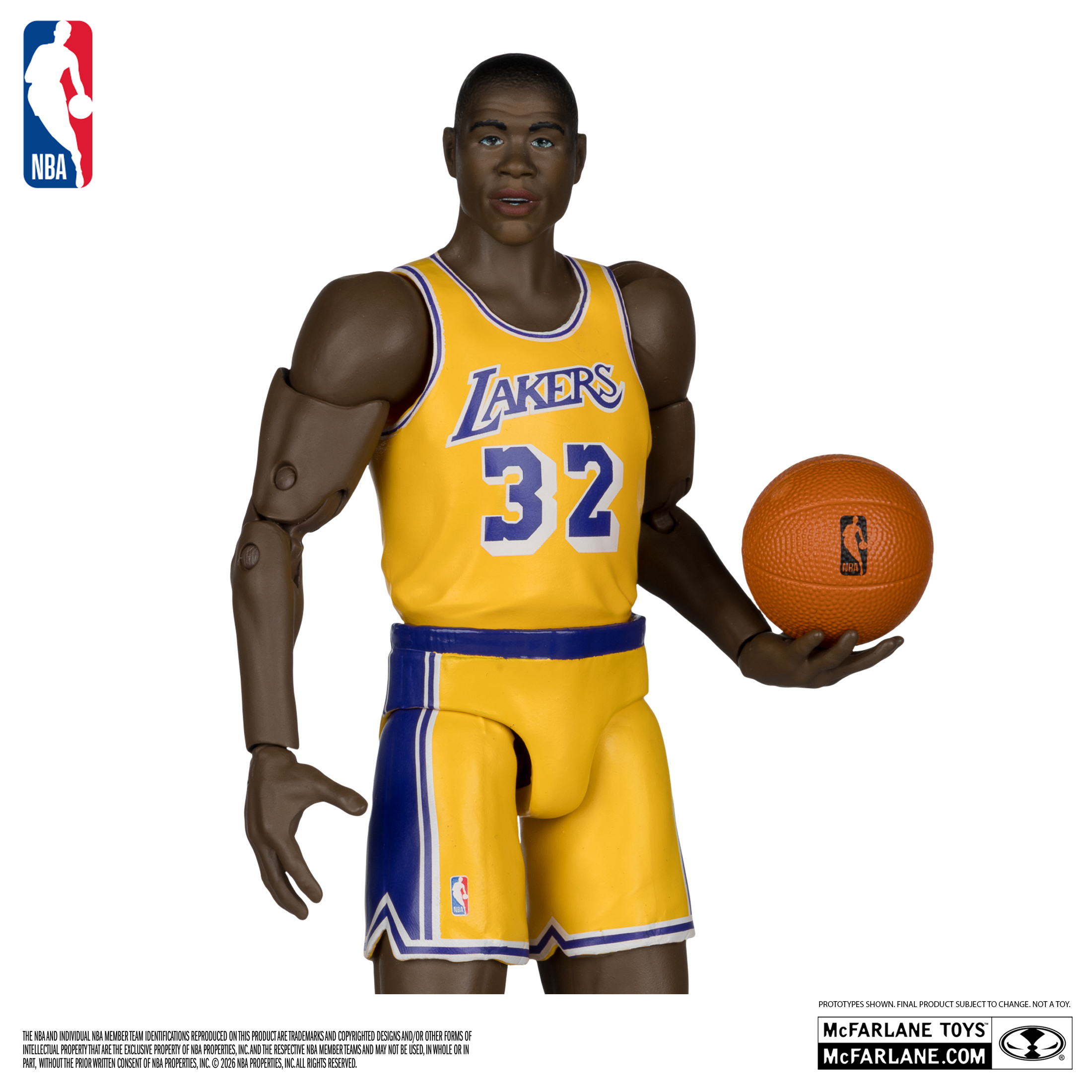 PREVENTA McFarlane's Sportspicks Legends Series Magic Johnson (Los Angeles Lakers) McFarlane (Primer pago/anticipo)
