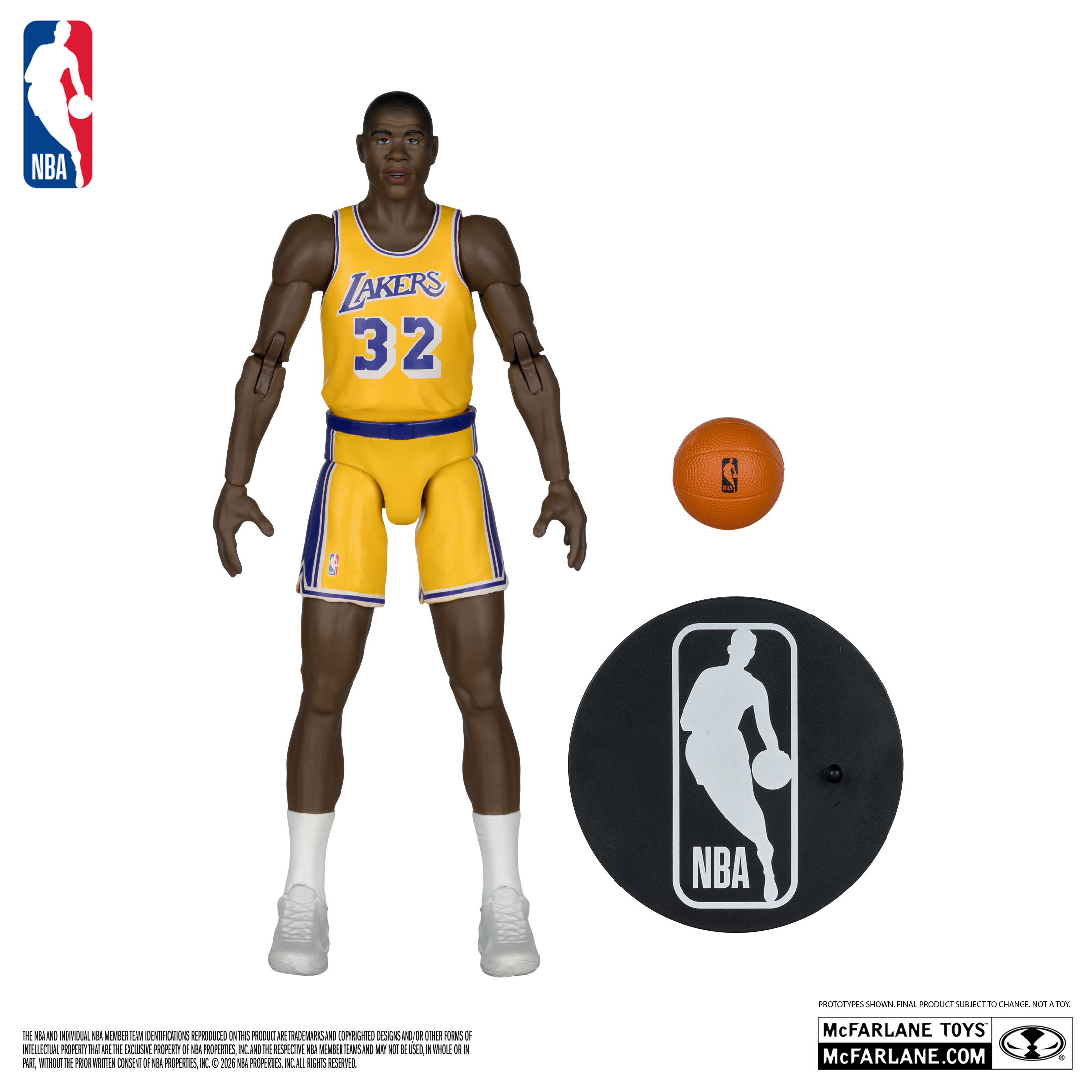 PREVENTA McFarlane's Sportspicks Legends Series Magic Johnson (Los Angeles Lakers) McFarlane (Primer pago/anticipo)