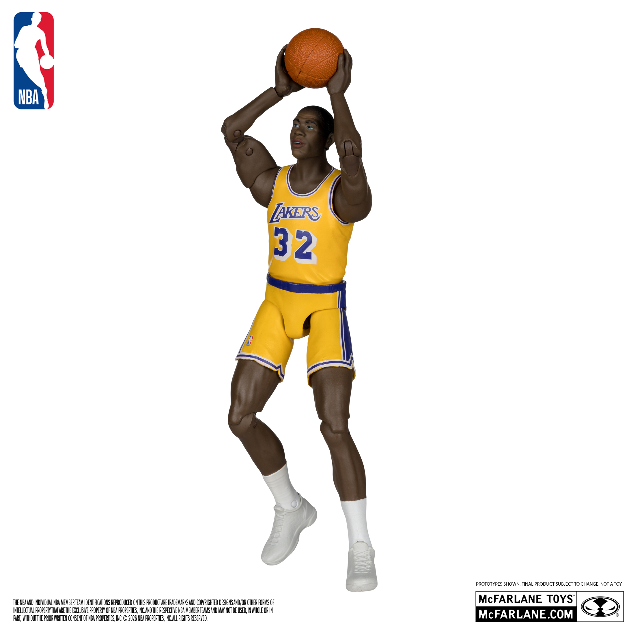 PREVENTA McFarlane's Sportspicks Legends Series Magic Johnson (Los Angeles Lakers) McFarlane (Primer pago/anticipo)