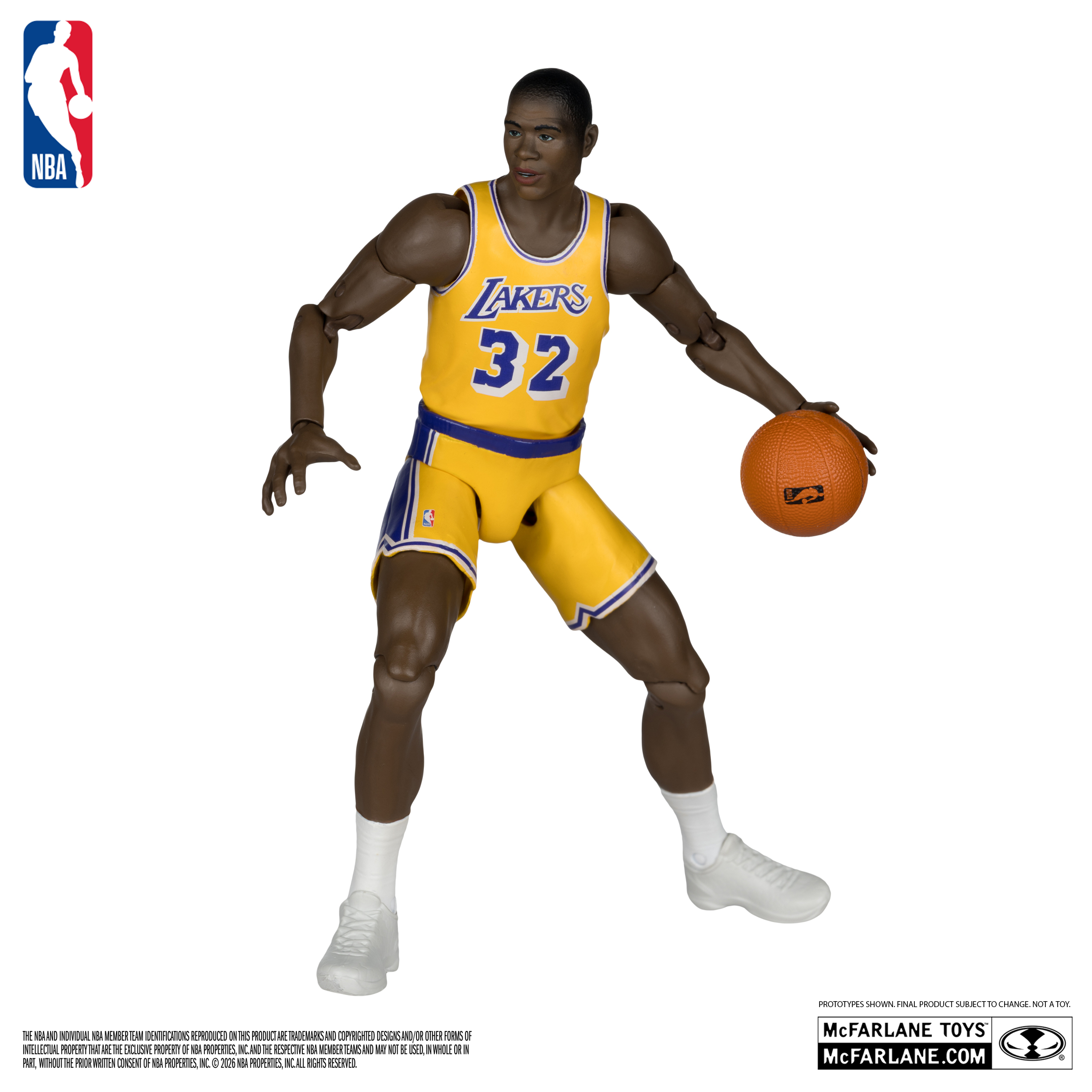 PREVENTA McFarlane's Sportspicks Legends Series Magic Johnson (Los Angeles Lakers) McFarlane (Primer pago/anticipo)