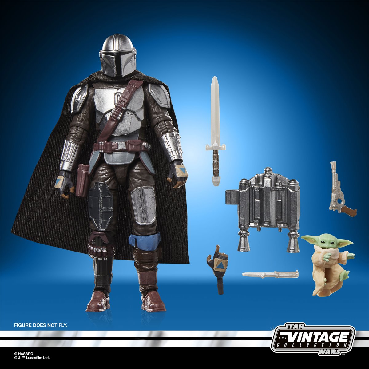 Star Wars The Vintage Collection The Mandalorian and Grogu Deluxe Hasbro