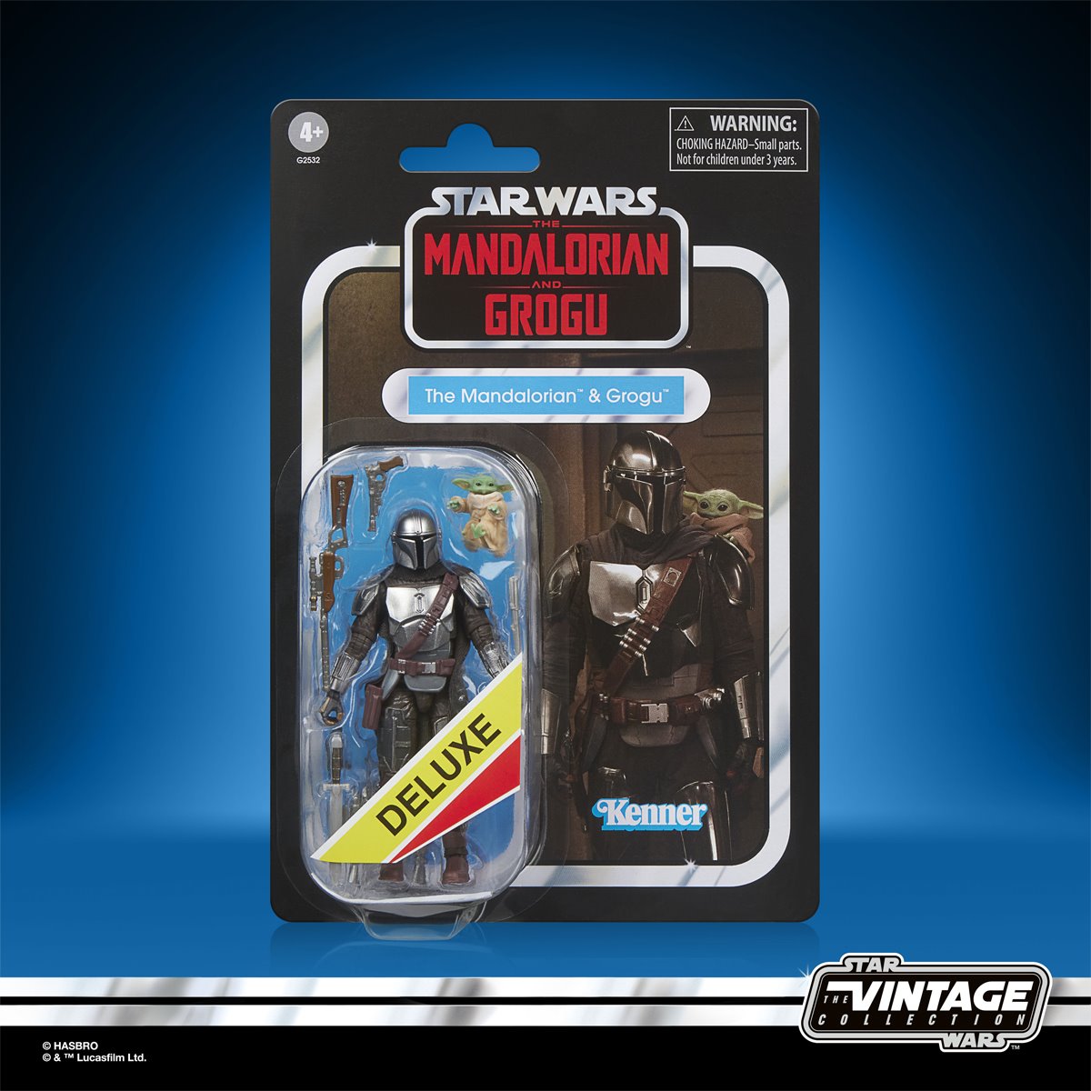 Star Wars The Vintage Collection The Mandalorian and Grogu Deluxe Hasbro