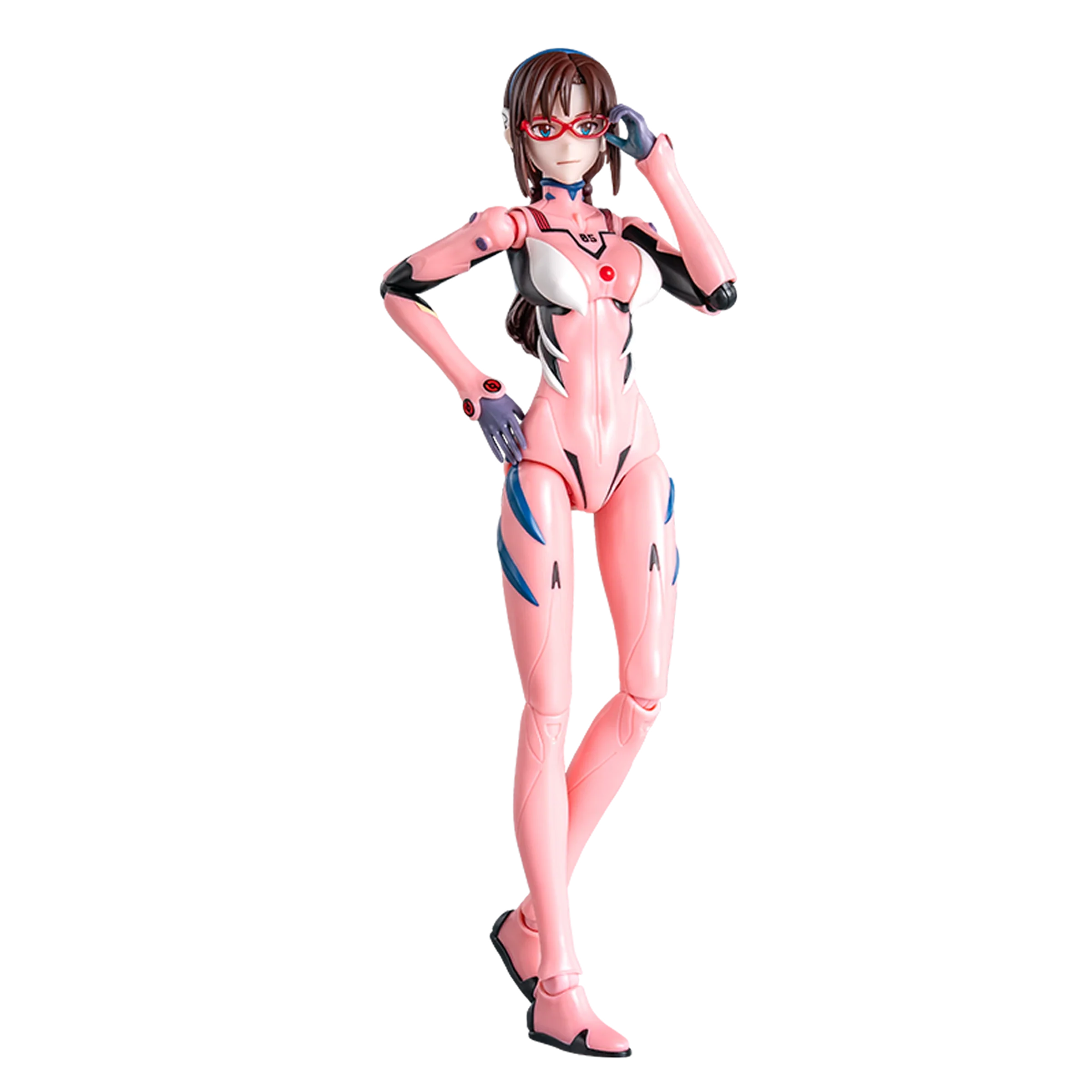 Neon Genesis Evangelion Fantastic Series Mari Makinami Illustrious Plug Suit Model Kit Blokees