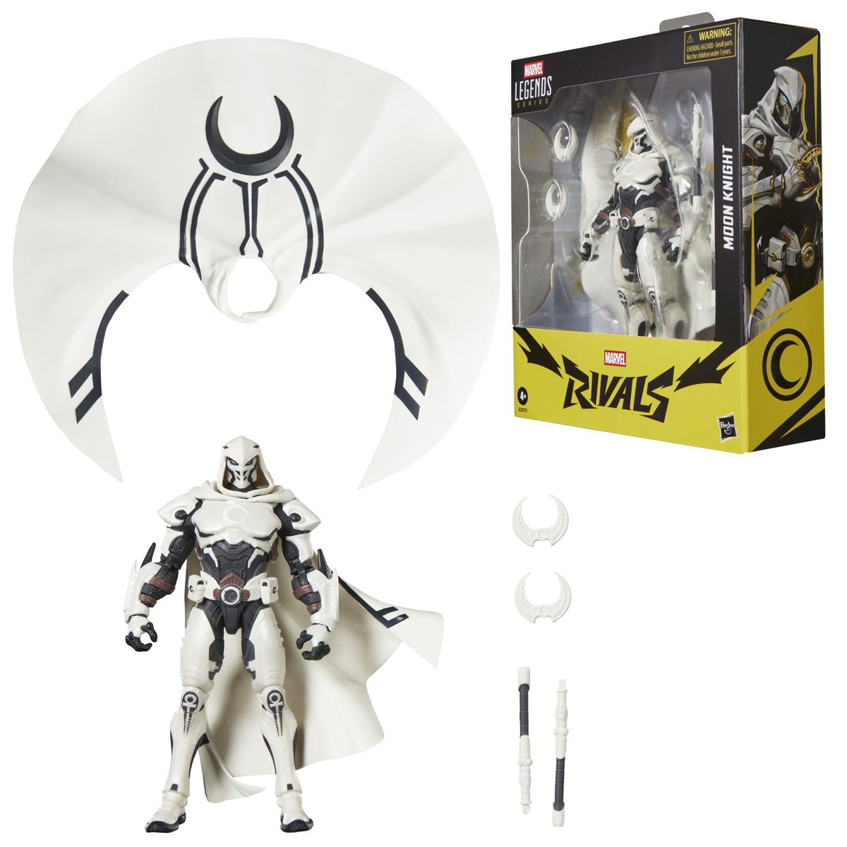 PREVENTA Marvel Legends Marvel Rivals Moon Knight Hasbro (Primer pago/anticipo)