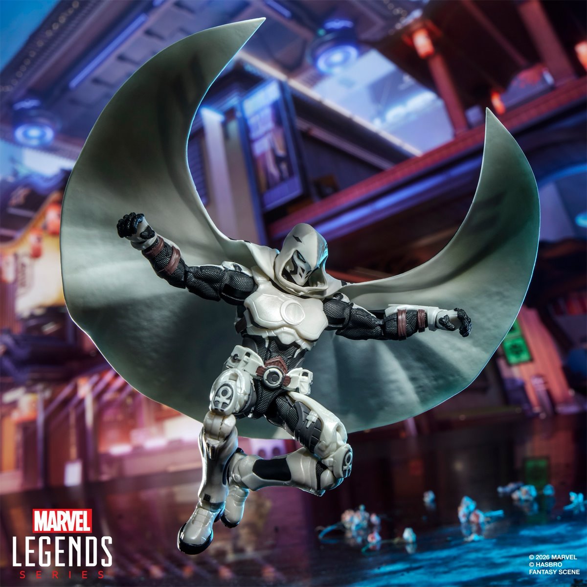 PREVENTA Marvel Legends Marvel Rivals Moon Knight Hasbro (Primer pago/anticipo)