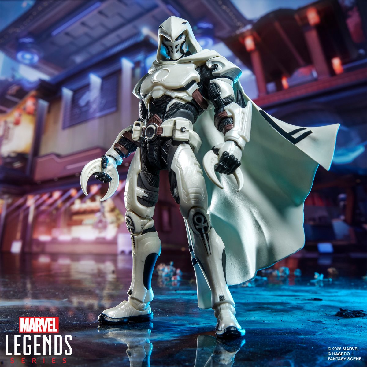 PREVENTA Marvel Legends Marvel Rivals Moon Knight Hasbro (Primer pago/anticipo)