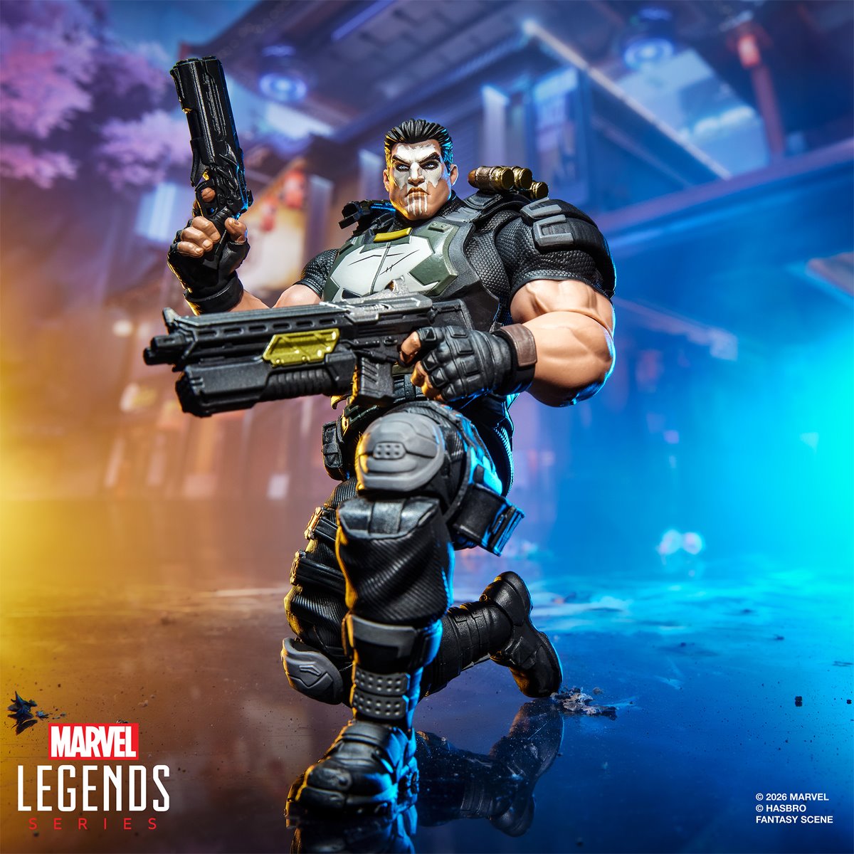 PREVENTA Marvel Legends Marvel Rivals The Punisher Hasbro (Primer pago/anticipo)