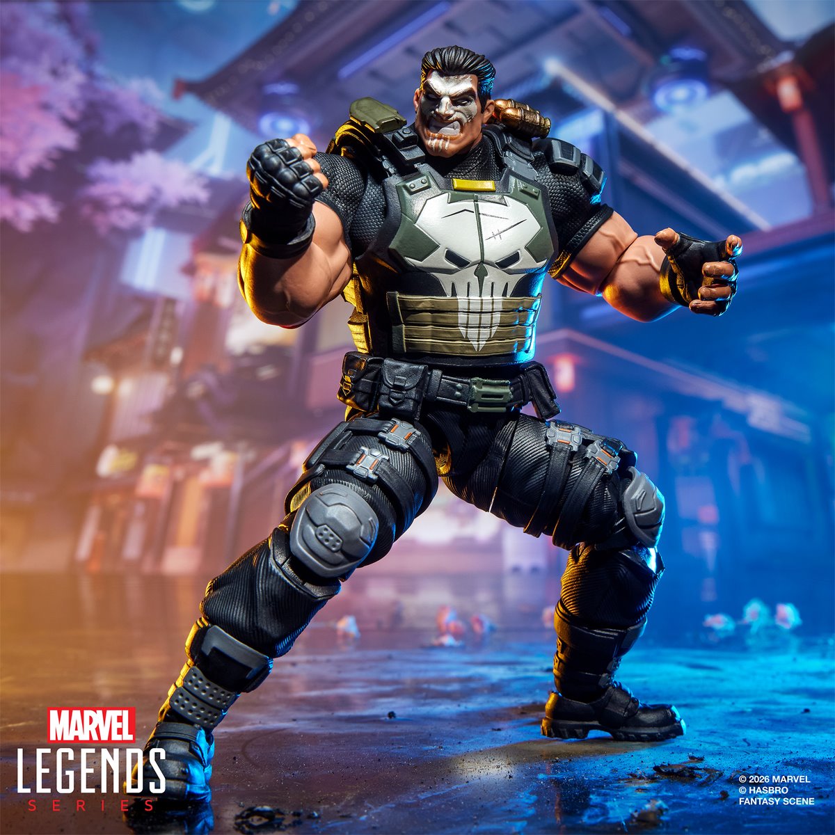 PREVENTA Marvel Legends Marvel Rivals The Punisher Hasbro (Primer pago/anticipo)