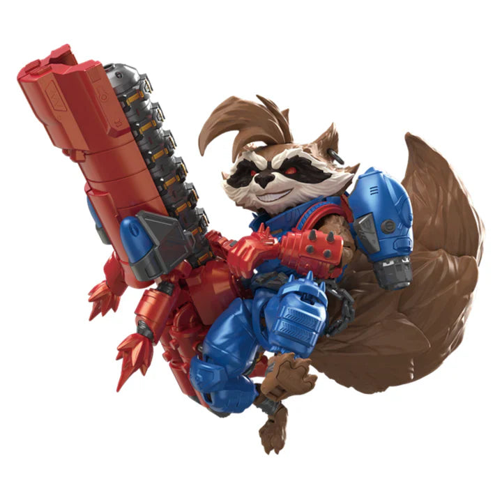 PREVENTA Marvel Rivals Champion Class Rocket Racoon Model Kit Blokees (Primer pago/anticipo)