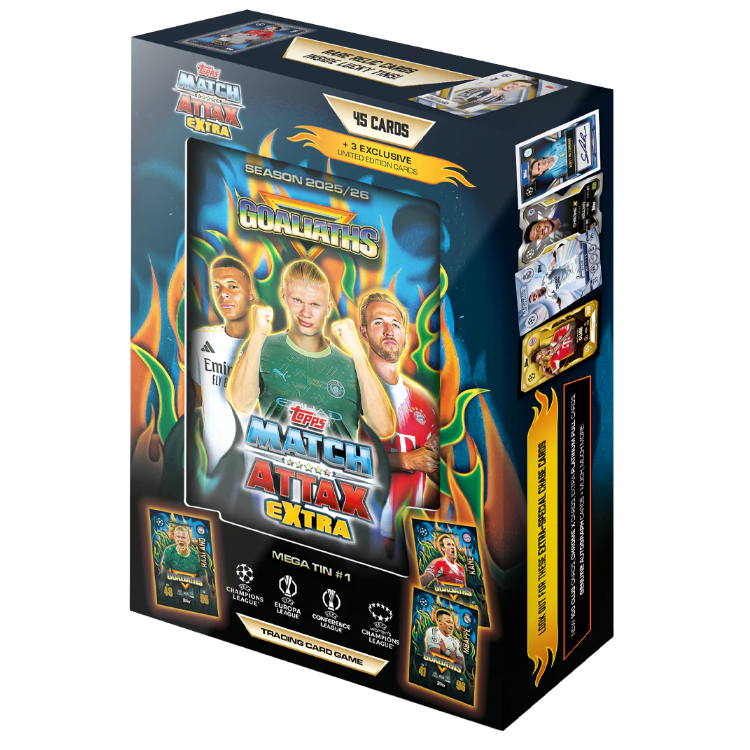 Topps Match Attax Extra UEFA 2025/26 Season Mega Tin #1 Goaliaths
