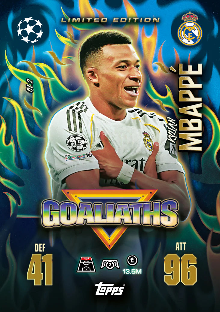 Topps Match Attax Extra UEFA 2025/26 Season Mega Tin #1 Goaliaths