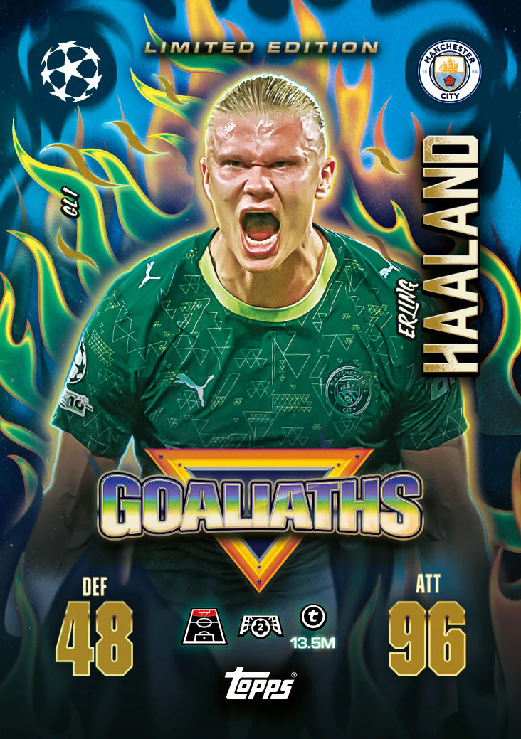 Topps Match Attax Extra UEFA 2025/26 Season Mega Tin #1 Goaliaths