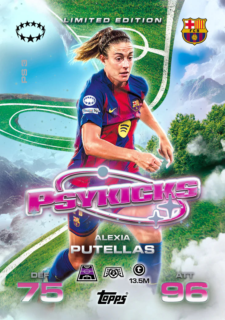 Topps Match Attax Extra UEFA 2025/26 Season Mega Tin #2 Psykicks