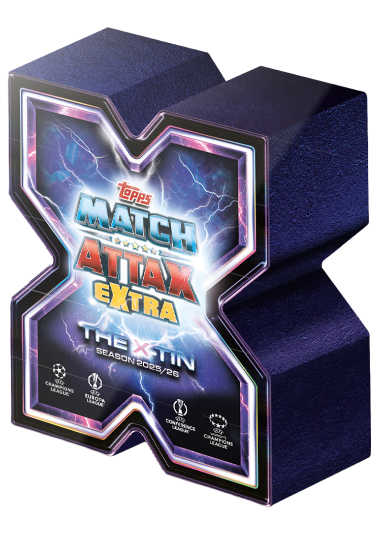 Topps Match Attax Extra UEFA 2025/26 The X Tin
