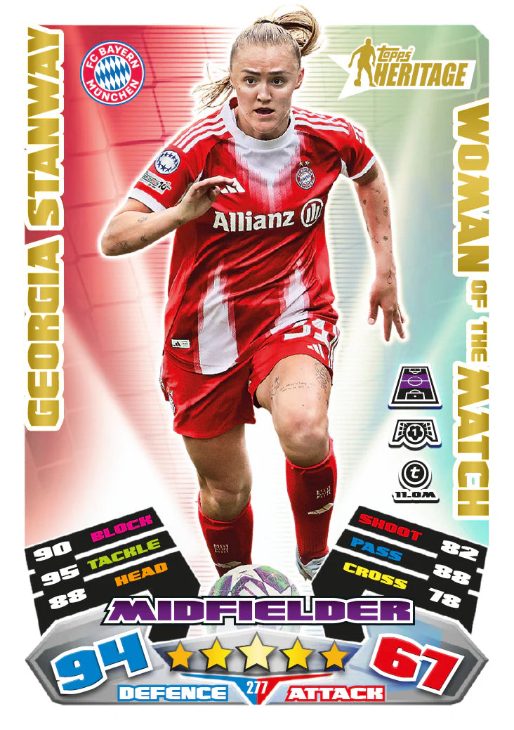 Topps Match Attax Extra UEFA 2025/26 The X Tin