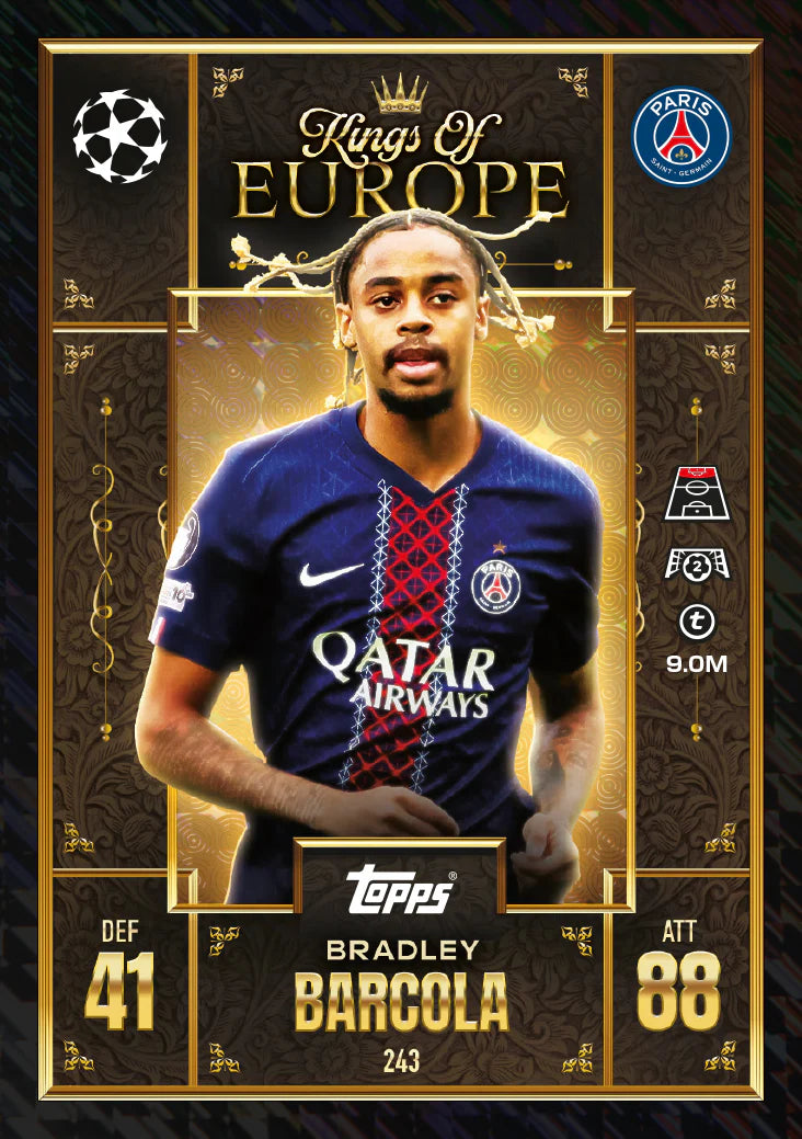 Topps Match Attax Extra UEFA 2025/26 The X Tin