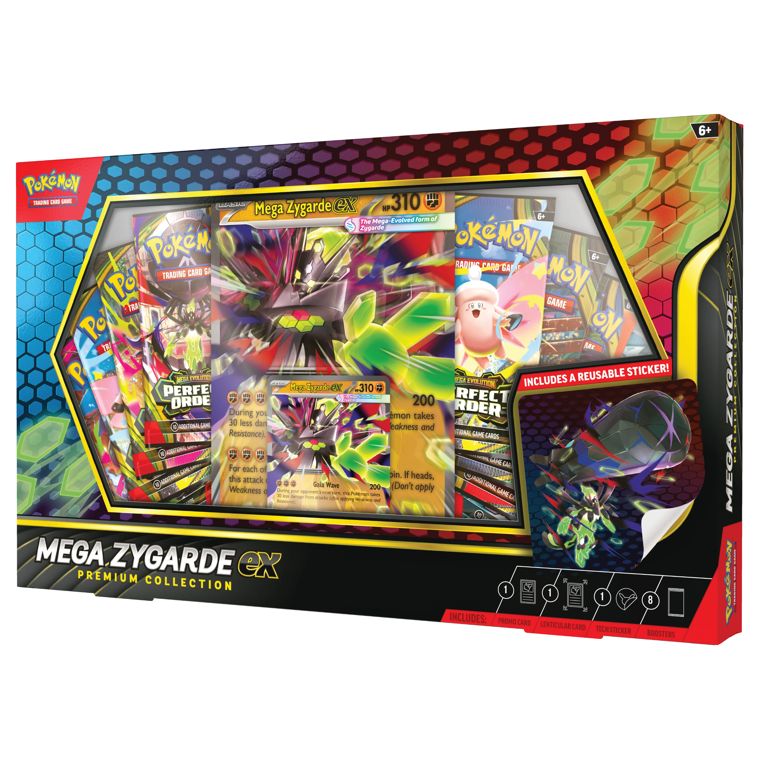 Pokémon TCG Mega Evolution Mega Zygarde ex Premium Collection