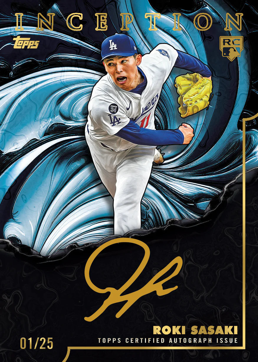 PREVENTA Topps MLB 2025 Inception Baseball Hobby Box (Primer pago/anticipo)