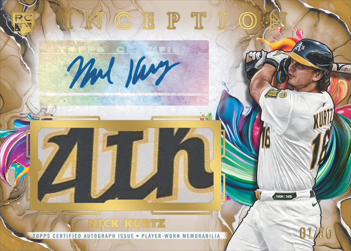 PREVENTA Topps MLB 2025 Inception Baseball Hobby Box (Primer pago/anticipo)