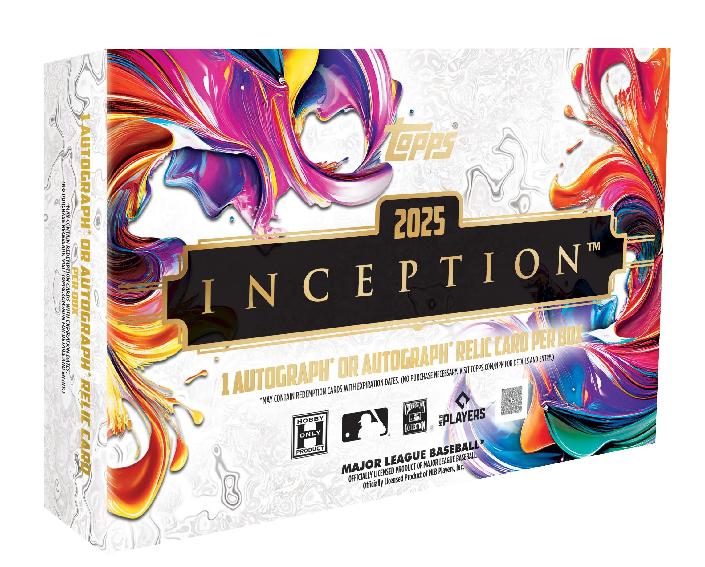 PREVENTA Topps MLB 2025 Inception Baseball Hobby Box (Primer pago/anticipo)
