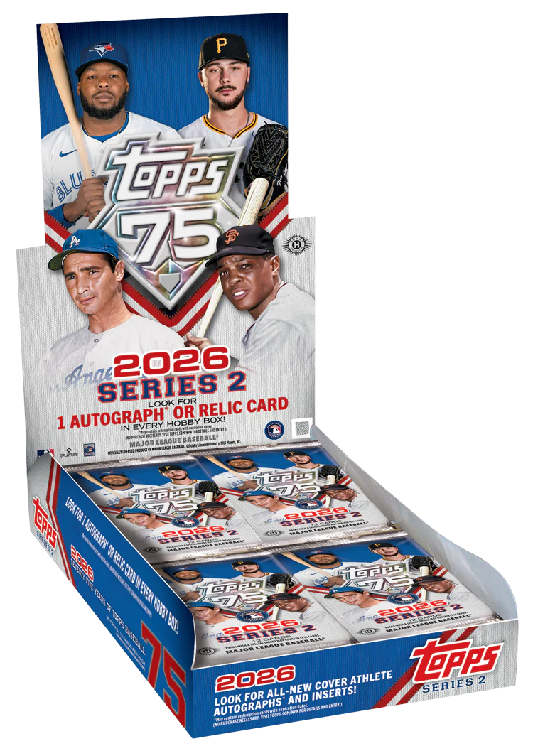 PREVENTA Topps 2026 Baseball Series 2 Hobby Box (Primer pago/anticipo)
