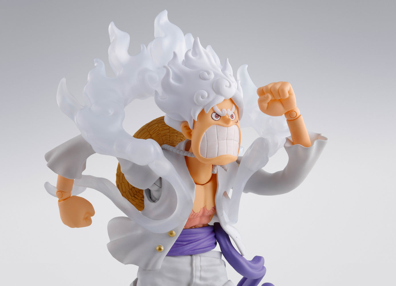 PREVENTA S.H. Figuarts One Piece Monkey D. Luffy Gear 5 Reissue Bandai (Primer pago/anticipo)