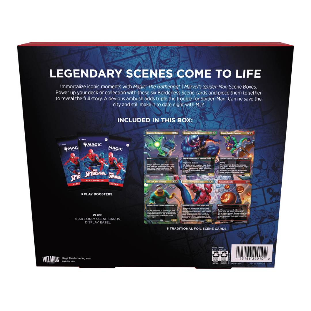 Magic The Gathering Marvel's Spider-Man Spidey's Sensational Showdown Scene Box
