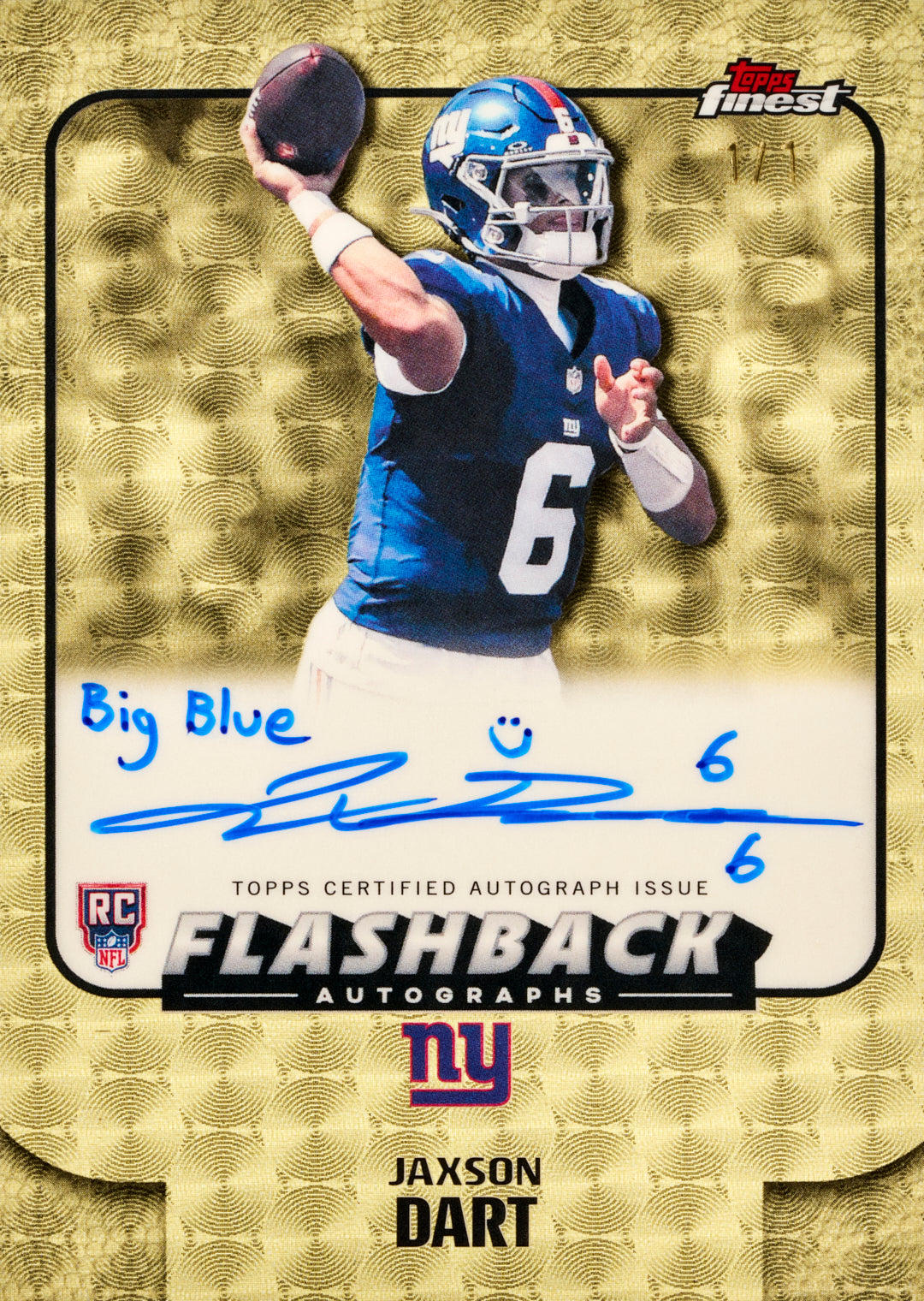 PREVENTA Topps 2025 NFL Topps Finest Hobby Box (Primer pago/anticipo)