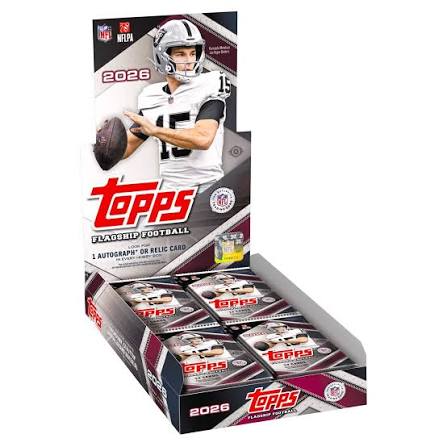 PREVENTA Topps NFL 2025 Flagship Hobby Box (Primer pago/anticipo)